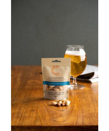Cambrook Baked & Salted Mixed Nuts 45g Bag - Gluten-Free Vegan Nuts with Cashews, Almonds, and Hazelnuts - Buy Online on GoSupps.com