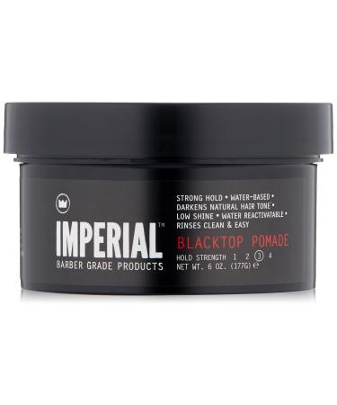 Imperial Barber Grade Products Blacktop Pomade   6 oz Blacktop Pomade 6 Ounce (Pack of 1)