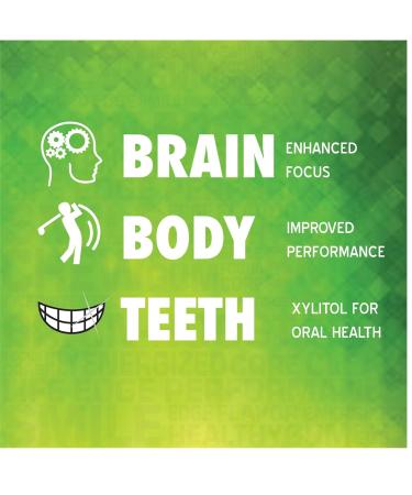 Golf Gum by Liquid Core - 80mg Natural Caffeine Energy for Golfers - Sugar-Free & Aspartame-Free Caffeine Gum - Enhanced Focus & Better Score - Buy 5 Packs - Buy Online on GoSupps.com