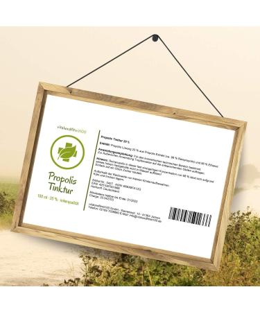 100 ml Propolis Tincture 20% - Pure & Natural Beekeeping Quality with 7.5% Flavonoids - International Shipping - Buy Online on GoSupps.com