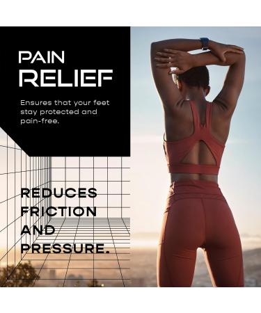 Peebos Moleskin Tape - Blister Prevention & Foot Padding - 2in x 16ft Water Resistant Hypoallergenic Athletic Tape for Running Hiking Walking - Single Roll - Buy Online on GoSupps.com