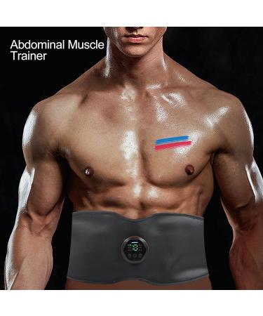 Cryfokt Electric Slimming Belt Portable ABS Stimulator with 6 Modes and 18 Levels Strengths Adjustable Weight Losing Abdominal Trainers Home Fitness Equipment for Men Women Training Device - Buy Online on GoSupps.com