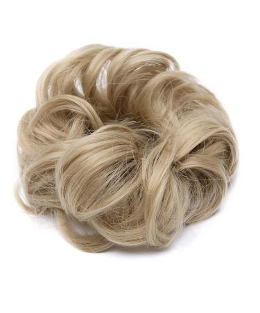 Buy SEGO 2 PCS Hair Extensions - Natural Wavy Bun Hairpiece in Medium Blonde | International Shipping Available - Buy Online on GoSupps.com