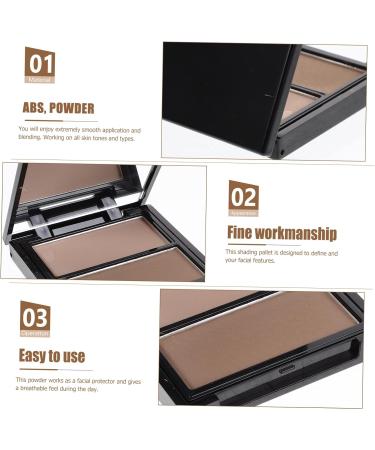 iplusmile Palette de Poudre Illuminatrice Compacte 2 Teintes L g re Naturelle pour Visage et Contour Yeux Usage Quotidien Outil Maquillage Portable - Buy Online on GoSupps.com