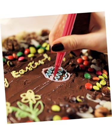TOPBATHY 10 Pcs Can Be Food Coloring Pen Cookie Writer Pen Food Dye Pen Marker Pen Dual Tip Markers Cake Marking Pen Markers Green Icing Pen Baking Pen Plastic Baking Supplies - Buy Online on GoSupps.com
