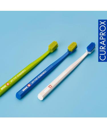 Curaprox CS 5460 Ultra Soft Toothbrush Set - 3-Pack for Adults | Super Soft Bristles for Gentle Cleaning - Buy Online on GoSupps.com