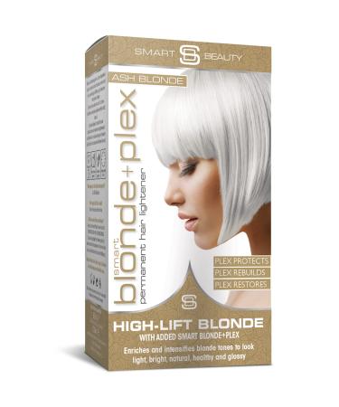Smart Beauty Ash Blonde Hair Dye Permanent with Plex Anti-Breakage Technology that Protects Rebuilds Restores Hair Structure Permanent Hair Colour Ash Blonde Hair Dye Vegan Cruelty Free
