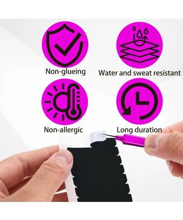 RANYAKE 240 Pieces Hair Extension Tape Tabs Hair Extension Tapes Pre-cut Wig Adhesive Toupee Tape With tweezers and spatula Can be used for hair extensions lace wigs wig head coverings - Buy Online on GoSupps.com