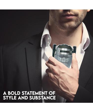 Men's Cologne Invincible Eau De Toilette Body Spray Fragrance For Men- Daywear Casual Daily Perfume Set with Suede Pouch- 3.4 Fl Oz Bottle- Ideal EDT Beauty Gift for Birthday Anniversary - Buy Online on GoSupps.com