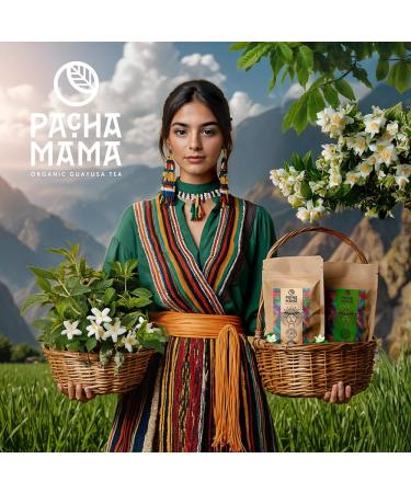 Guayusa Pachamama Traditional 100g | Apparent e la yerba mat | Ilex guayusa d Equateur | 100% ilex guayusa | Biologique - Buy Online on GoSupps.com