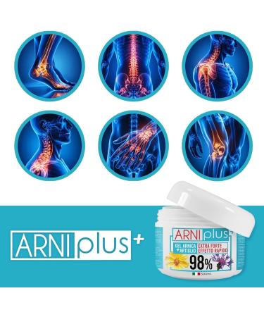 ARNIplus + 2 kg de 4 x 500 ml de gel d'arnica extra fort avec vitamine C pommade l'arnica forte concentr e pour les douleurs musculaires pommade de relaxation musculaire tendinite pommade de - Buy Online on GoSupps.com