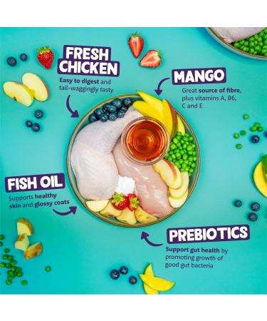 Edgard & Cooper Adult Dog Food 12kg Fresh Free-Range Chicken - Grain Free & Fresh Meat - Buy Online on GoSupps.com