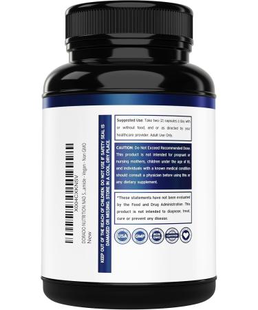 NAD Supplement (500mg of 95% Pure NAD+ Per Serving) NMN Supplement NAD Nicotinamide Riboside Support (Third Party Tested Vegan Safe Non-GMO No Fillers & Made in the USA - 30 Vegan Capsules) 30 Count (Pack of 1) - Buy Online on GoSupps.com