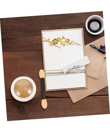 Lurrose Decorative Cream 2 Sets Seal Sealant Decor Stamper Cream Wedding Stamps Vintage Envelopes DIY Supply Tool Flash - Buy Online on GoSupps.com