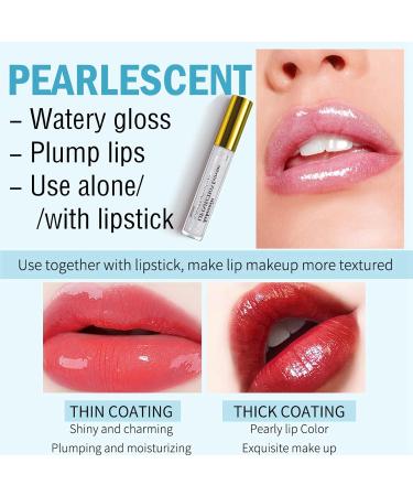 Clear Lip Plumper Gloss with Glitter - Instantly Sexy Lips Plumping Gloss for Thicker & Fuller Lips - Moisturizing and Volumizing Formula - Buy Online on GoSupps.com