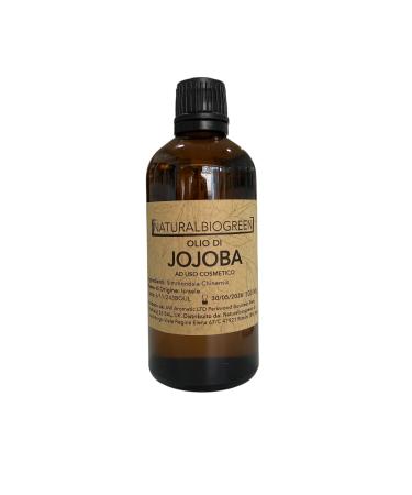 Huile de base de Jojoba dans une bouteille en verre 100 ml