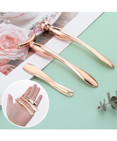 Sibba 3 PCS Makeup Spatula Set - Beauty Skincare Tools for Facial Lotion, Face Cream, Masks - Metal Spoons for Mixing and Applying Creams - Esthetician Approved - Buy Online on GoSupps.com
