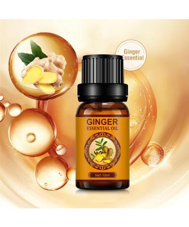 Belly Drainage Ginger Oil - Fat Burning & Anti-Cellulite Massage Oil for Weight Loss (3PC) | Tighten Skin & Reduce Cellulite - International Shipping Available - Buy Online on GoSupps.com