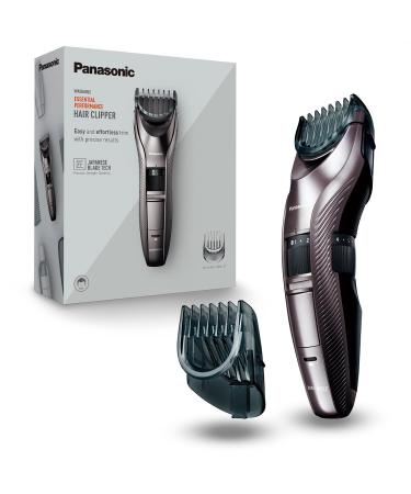 Buy Panasonic Performance Hair Clippers - Corded/Cordless Hair & Beard Trimmer with Adjustable Length - ER-GC63-H (Silver) - International Shipping Available - Buy Online on GoSupps.com