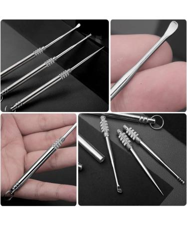 DOITOOL 9-Piece Camping Teeth Cleaning Kit - Stainless Steel Earwax Removal Tools with Portable Titanium Pickers - Outdoor Toothpick Set for Camping and Picnics - Buy Online on GoSupps.com