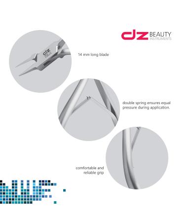 DZ Corner Pliers | Stainless Steel Podiatry Tool for Nail Fold - 11cm | International Shipping - Buy Online on GoSupps.com