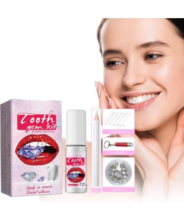 DIY Tooth Gem Kit | Fashionable Removable Tooth Ornaments & Crystal Decorations - Ship Worldwide - Buy Online on GoSupps.com