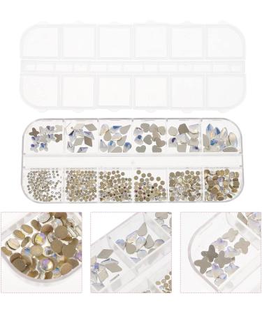 FRCOLOR 1 Box Manicure Fancy Shape Diamonds Animal Nail Charms Nail Jewelry Nail Accessories Charms Nail Pearls Manicure Diamond Nail Gem Decor DIY Manicure Ornament Alien Flat Nail Drill As Shown - Buy Online on GoSupps.com