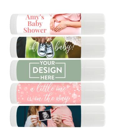 Custom Lip Balm Baby Shower Favors Personalized Lip Balm - Party Favor (Set of 24)