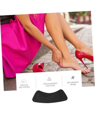 NOLITOY 16 Pairs High Heels Stickers | Heel Grips for Comfort & Protection | Black Heel Inserts for Men & Women | Durable Polyester 4D Design - Buy Online on GoSupps.com