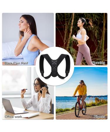 Back Posture Corrector Back Straightener Posture Brace Adjustable Posture Correcting Brace Upper Back Brace Posture Corrector Spine Straightener for Men and Women with a Storage Bag - Buy Online on GoSupps.com