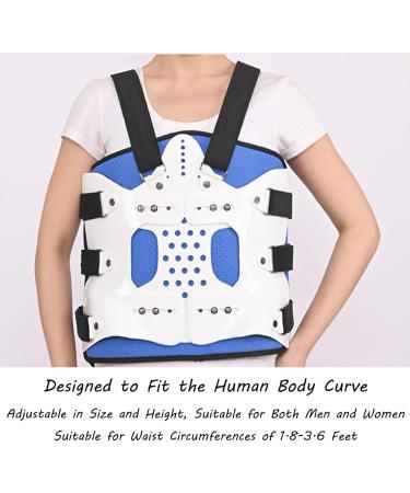 Buy SFKLYU Thoracolumbar Fixed Spinal Brace | Adjustable Lumbar Spine Support for Compression Fracture Rehabilitation - International Shipping - Buy Online on GoSupps.com