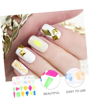 COHEALI 1 Box Diy Diamond Nail Art Set Manicure Beads Nail Charms Nail Art Rhinestones Nail Decorations for Nail Art Nail Art Accessory Nail Art Charms Accessories Strip 3d Metal - Buy Online on GoSupps.com