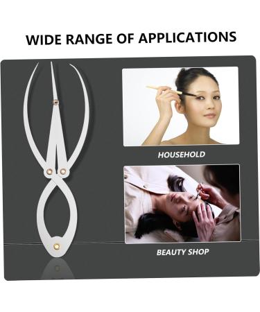 Ipetboom 1 Pc Eyebrow Ruler Tool Eyebrow Positioning Ruler Measuring Ruler Balance Ruler Miss Stainless Steel - Buy Online on GoSupps.com