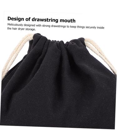 FOMIYES Curly Hair Wig 4pcs Hair Dryer Storage Bag Straight Hair Wig Anti-scratch Hairdryerbags Cloth Bag Travel Drawstring - Buy Online on GoSupps.com