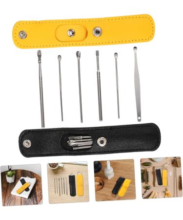 Ipetboom 8sets Metal Ear Wax Picker Set Portable Earwax Removal Kit Professional Ear Cleaner Tool - Buy Online on GoSupps.com