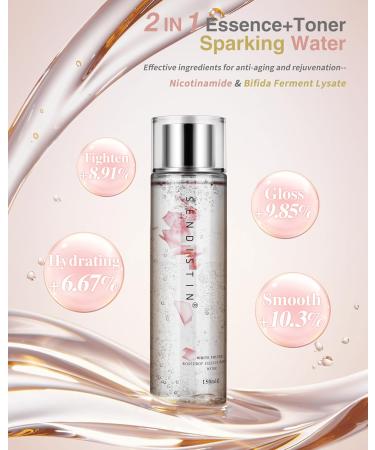 White Truffle Rosedrop Essence Facial Toner - Hydrating Calming & Antioxidant Skincare (150ml - Buy Online on GoSupps.com