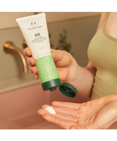 The Body Shop Aloe Vera Cream Cleanser - Vegan 125ml for Sensitive Skin | Shop Internationally - Buy Online on GoSupps.com