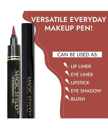 Magic Styl'o Permanent Makeup Pen - Burnished Chestnut | Long-lasting Precision Tool - Buy Online on GoSupps.com