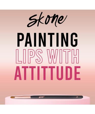 Precision Lip Brush - Smooth Application | Professional Lipstick & Gloss Brush | Skone Cosmetics - Buy Online on GoSupps.com