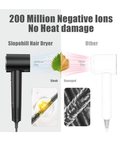 slopehill Ion hairdryer black - Buy Online on GoSupps.com