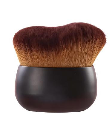 Tanning brush Extra tanning applicator with dense bristles body coverage applicator foundation applicator for neck arm and back concealer contouring makeup Black