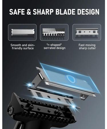 Body Groomer Men Kibiy Pubic Hair Trimmer for Men Body Hair Trimmer for Men Groin Trimmer Ball Trimmer Men Rechargeable IPX7 Waterproof Mens Hair Trimmer Wet/Dry (3) - Buy Online on GoSupps.com