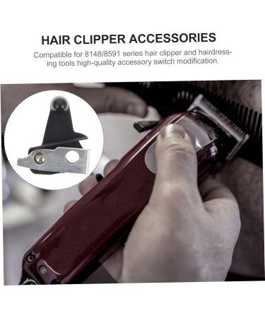 MAGICLULU Electric Clipper Switch Hair Clipper Power Hair Trimmers Hair Clipper Repair Tool Hair Trimmer Power Haircut Equipment Switch Switch Plastic Power Supply Electric Clippers 2X2X1CM Black - Buy Online on GoSupps.com