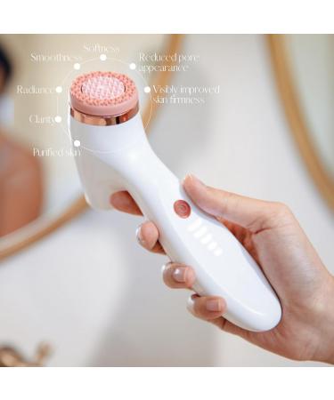 Nu Skin ageLOC LumiSpa iO System | Smart Facial Cleansing Device for Glowing Skin | Daily 2-Minute Routine | Morning & Night Skincare | Rose Gold - Buy Online on GoSupps.com