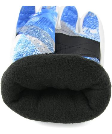 Century Star Kids Waterproof Winter Ski Gloves - Pink Print (Random Irregular Graffiti) | One Size (8-14 Years) - Buy Online on GoSupps.com