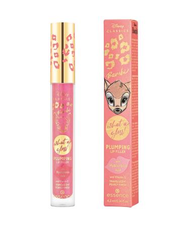 Essence Disney Classics Bambi Plumping Lip Filler No. 01 - Fall in Love Pink Glossy (4.2ml) | International Shipping Available - Buy Online on GoSupps.com