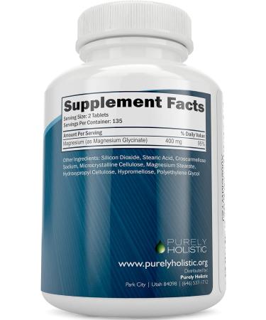 Magnesium Glycinate 400mg + CoQ10 100mg Bundle - 270 Tablets & 240 Softgels - Buy Online on GoSupps.com