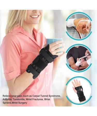 Ergonomic Wrist Support Brace for Carpal Tunnel Relief - Stabilizing Splint for Pain Sprains & Tendonitis - Fits Left & Right Hand - Buy Online on GoSupps.com