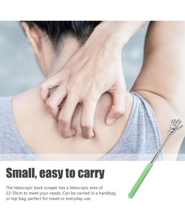 Telescopic Back Scratcher - Stainless Steel Hand Massage Device | Travel-Friendly Back Relief for Adults & Seniors - Buy Online on GoSupps.com