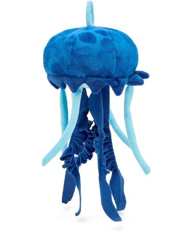 Zappi Co Blue Plush Jellyfish Toy - 100% Recycled, Eco-Friendly (33cm) | Soft, Cuddly Stuffed Animal for Newborns - Buy Online on GoSupps.com